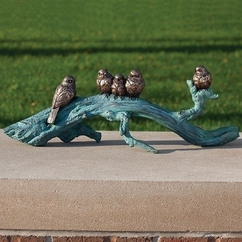 Bird On Branch Figurine