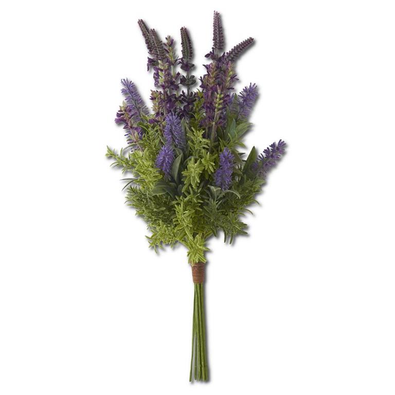 Purple Lavender Bush