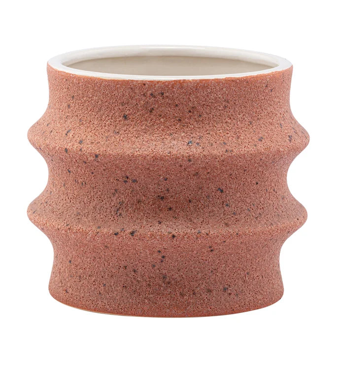 Rust Curved Planter