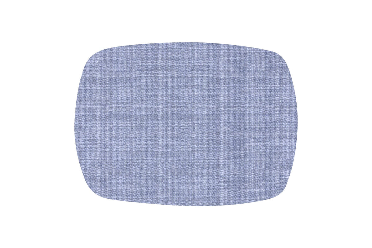 Placemat Rect + Tempo Linen in Blue