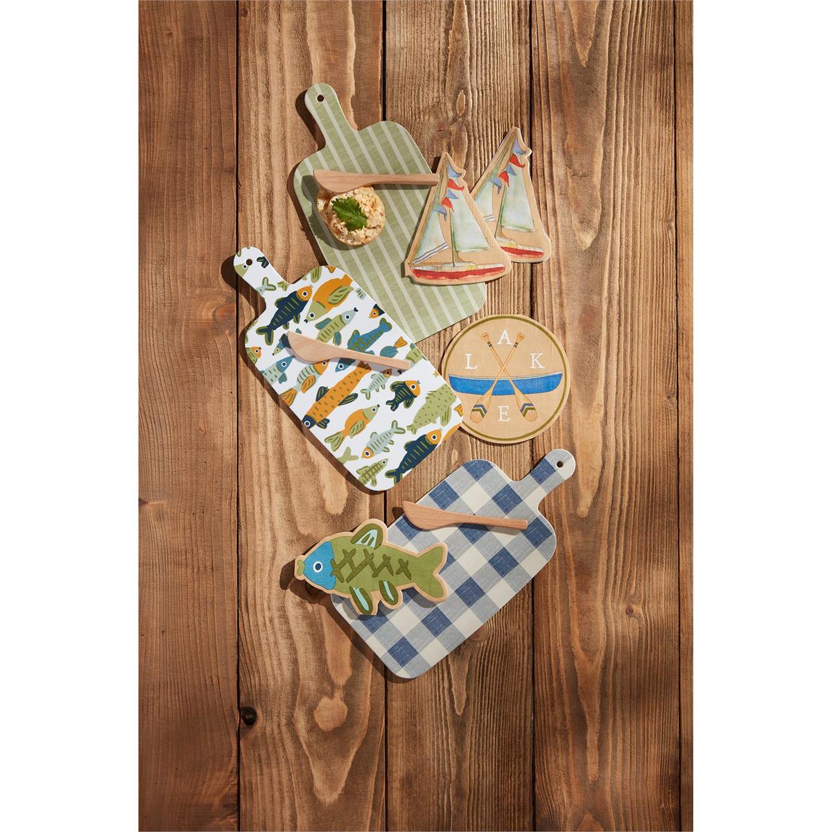 Lake Outdoor Board & Napkin Sets