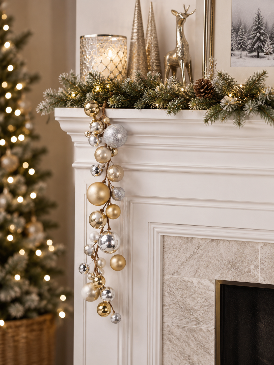 Champagne Ball Garland