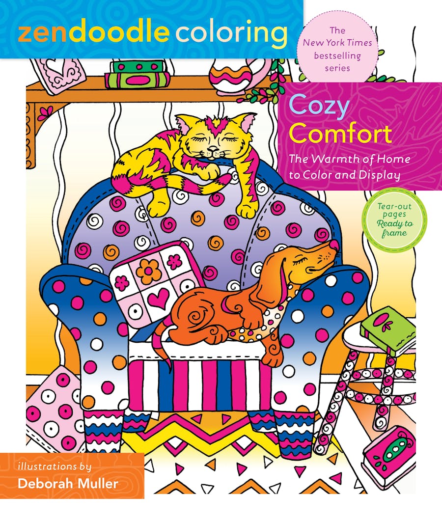 Zendoodle Coloring: Cozy Comfort