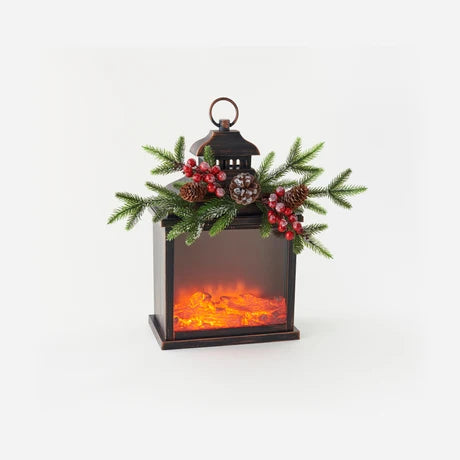 Fire Light Lantern Ornament