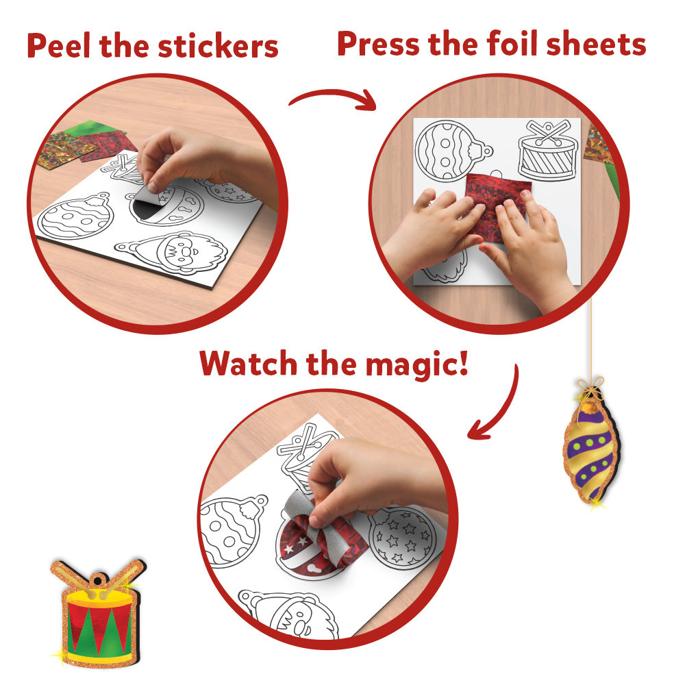 Foil Fun - Christmas Ornaments