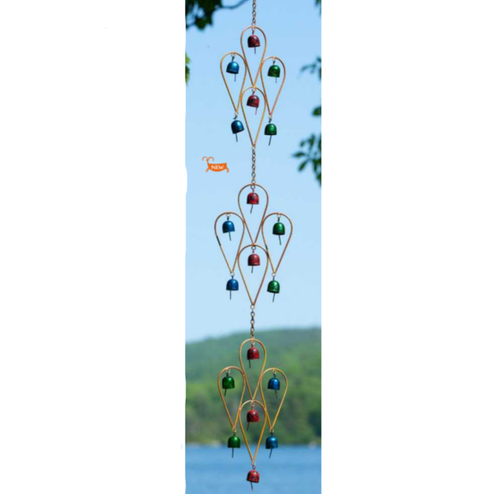 Multicolor Triple Teardrop Ornament