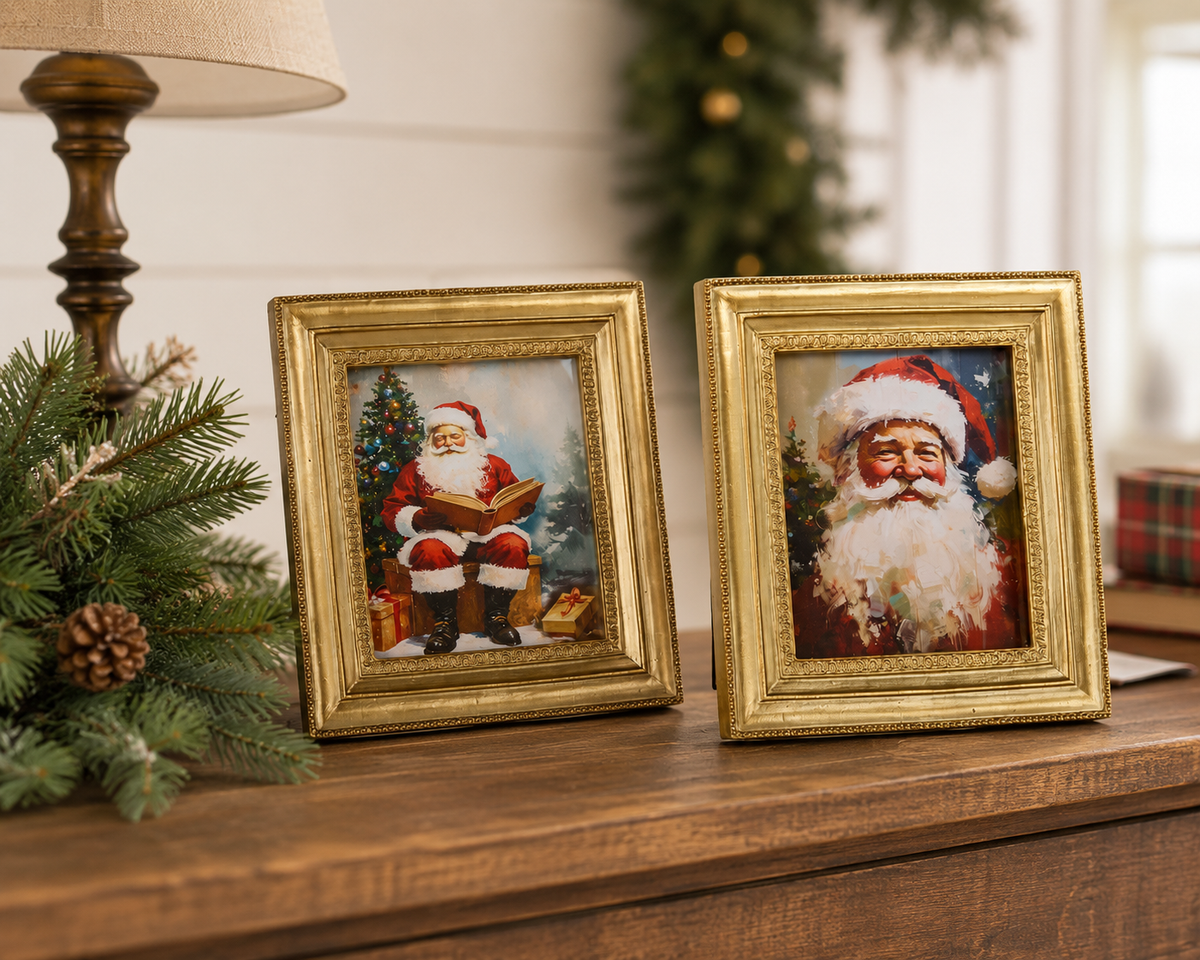 5.75" Kris Kringle's Portrait Mini Framed Print