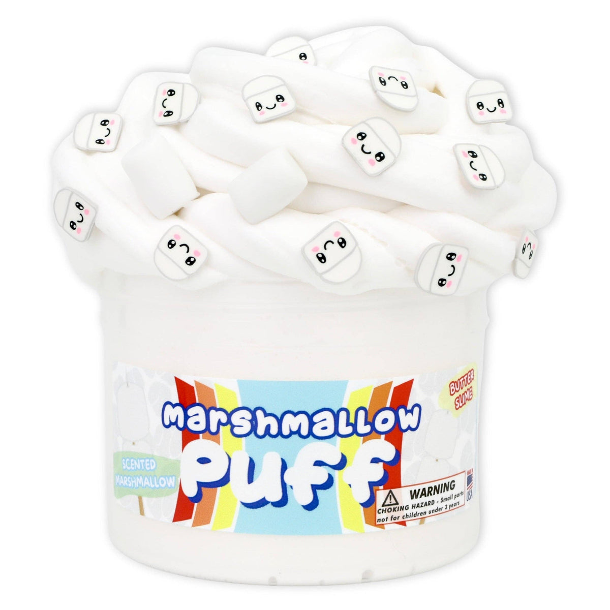 Marshmallow Puff - Butter Textured Slime