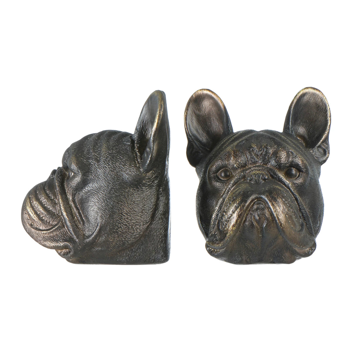 Dog Head Bookend