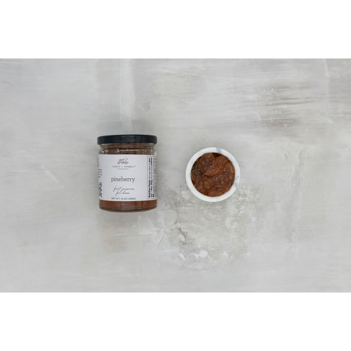 10 oz. Pineberry Fruit Preserves for Cheese