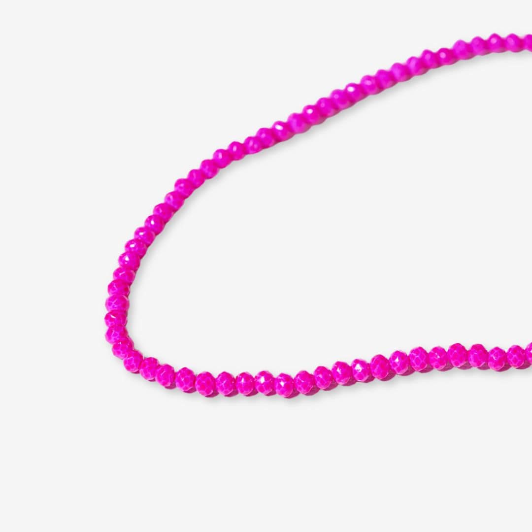 Hayden Crystal Necklace with Tassel