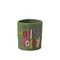 Holly Jolly Felt Pot Cover