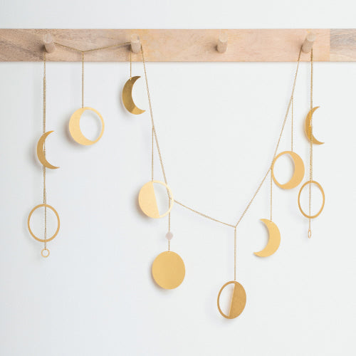 Moon Phase/Moonstone Garland