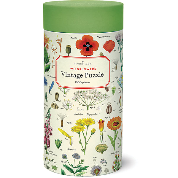 Wildflowers Vintage Puzzle