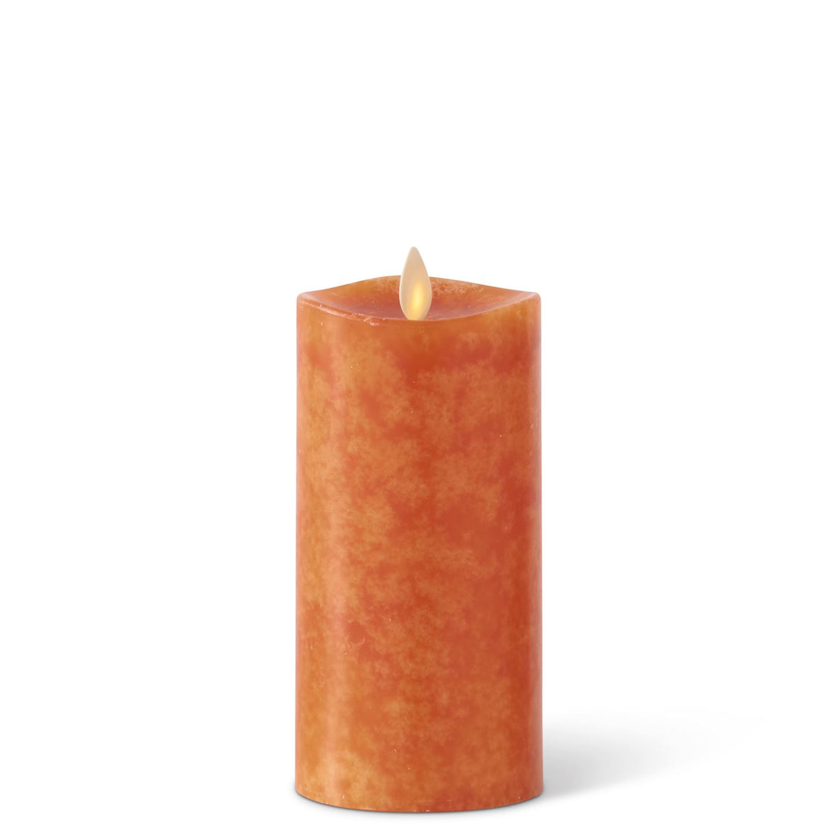 6.5" Indoor Pillar Luminara Candle with LED Flame