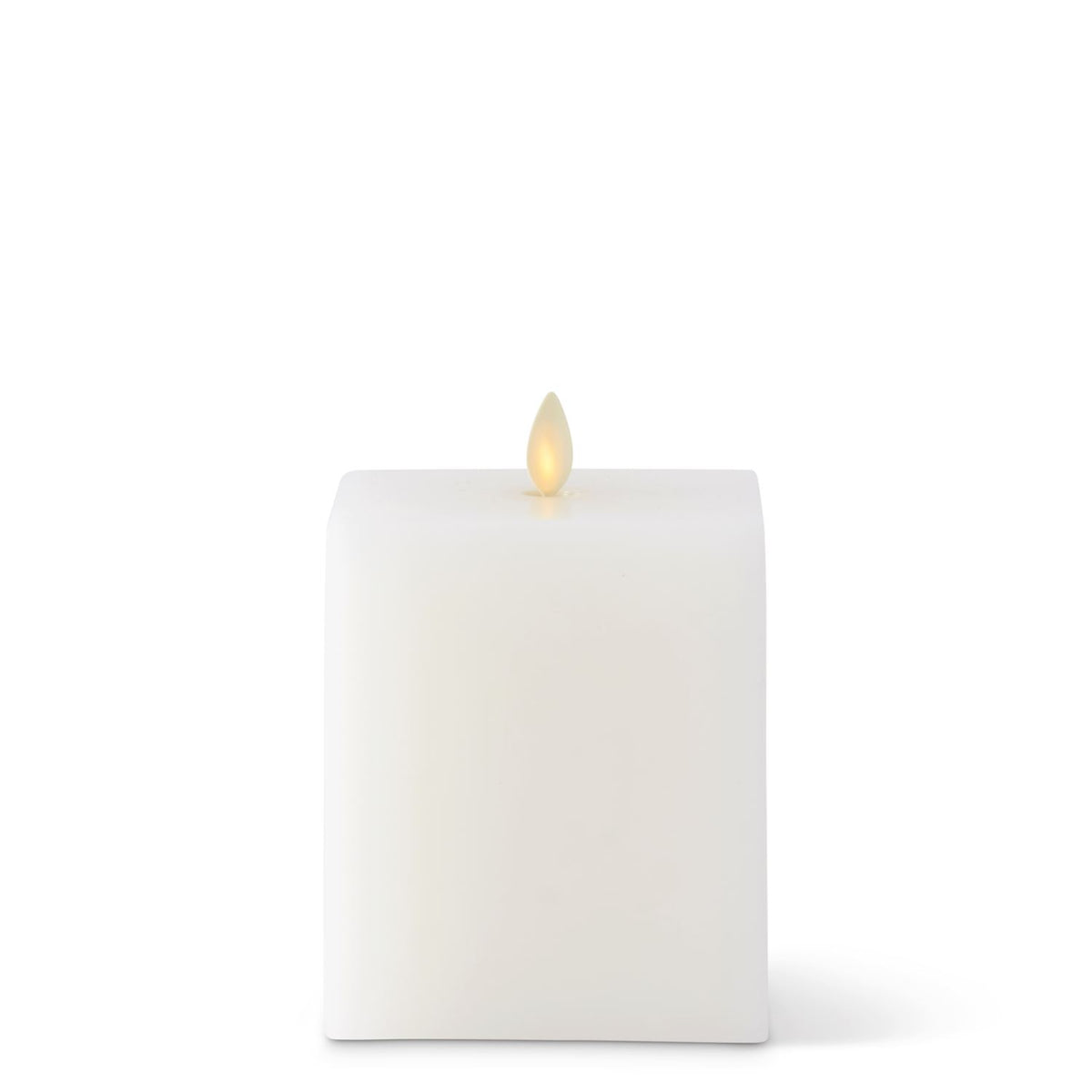 5.5" Indoor Square Luminara LED Flameless Candle