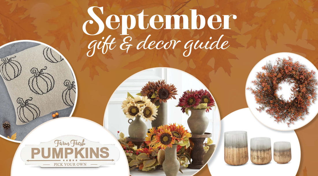 September Guide to Gifts and Décor: Fall in Love with the Season
