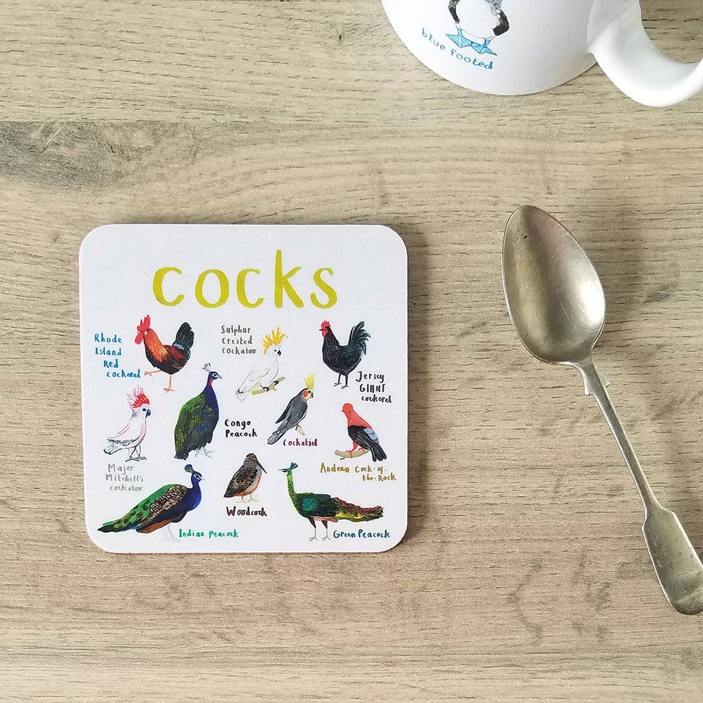 Cocks Bird Coaster
