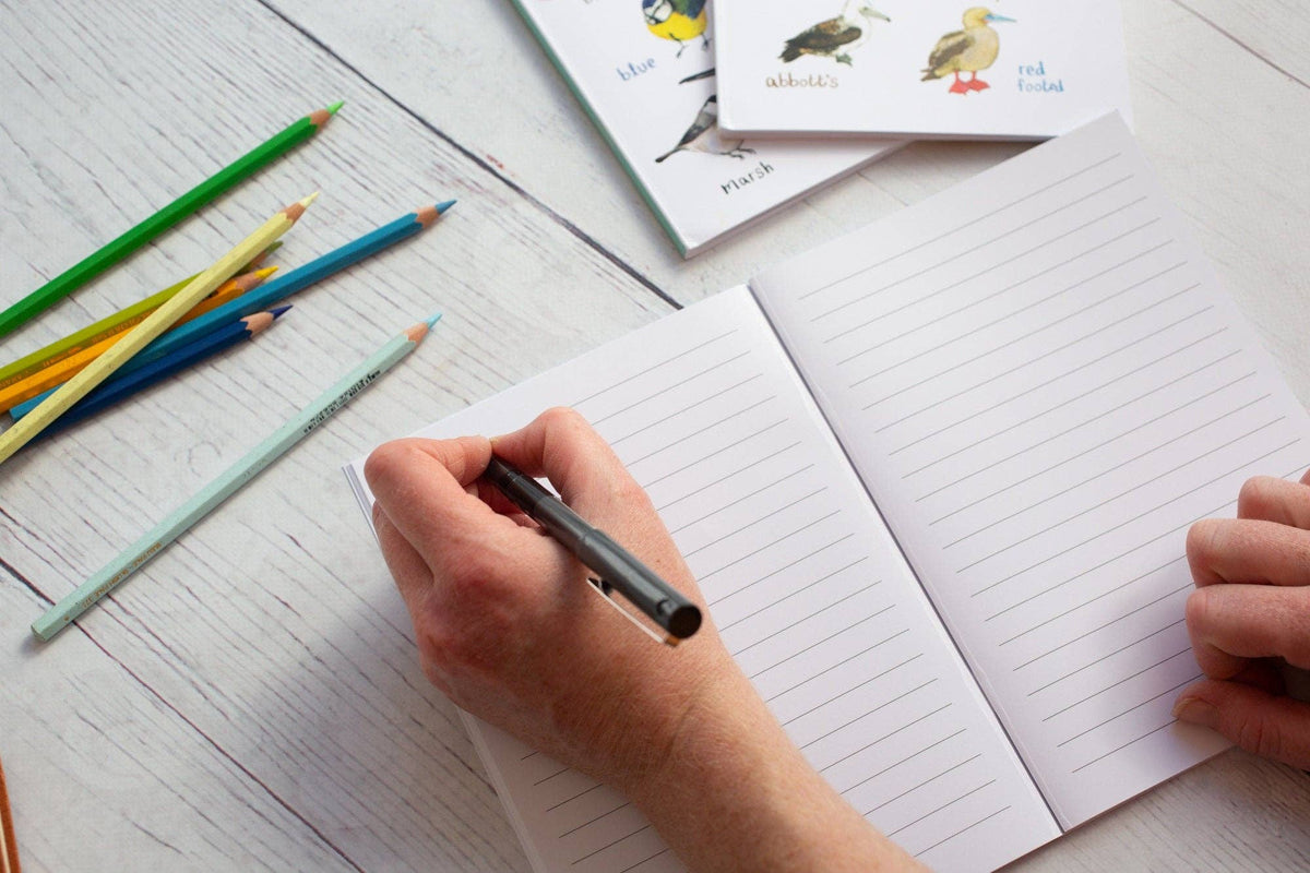 Boobies Recycled Notebook