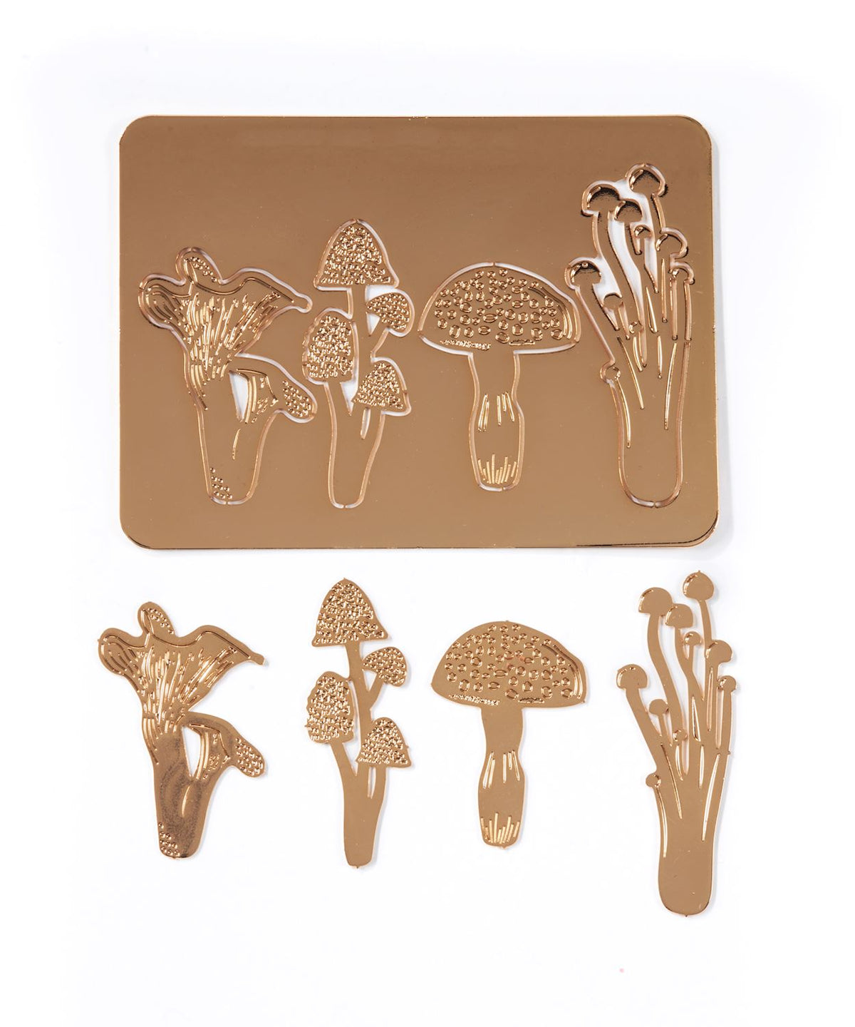 Metal Mushroom Plant Picks