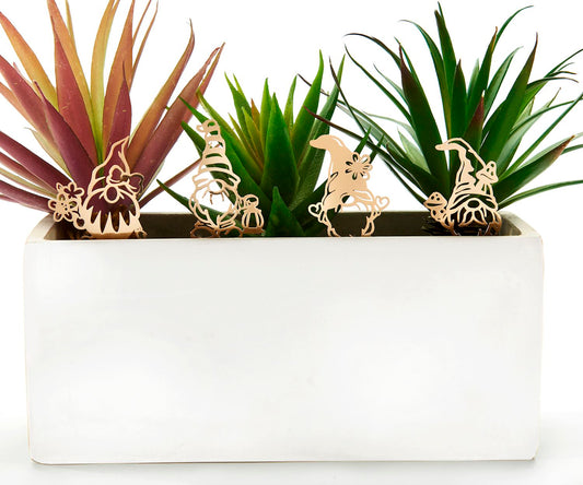 4 Gnome Plant Picks