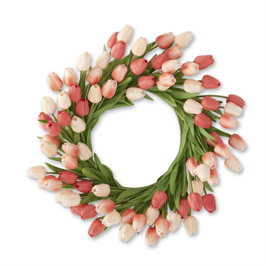 Real Touch Tulip Mini Wreath