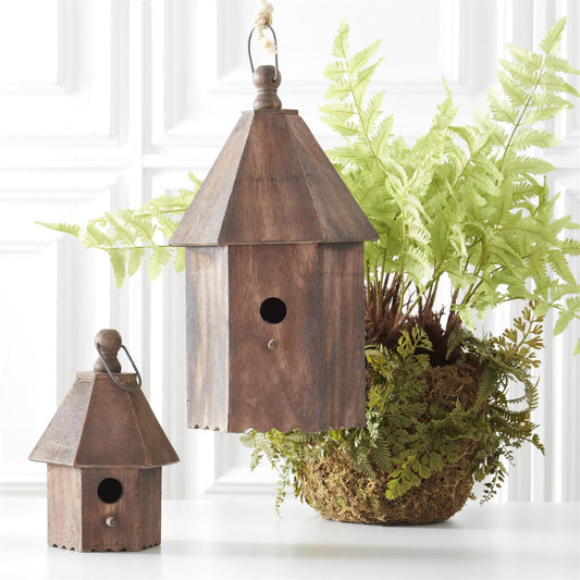 Hanging Wooden Birdhouse