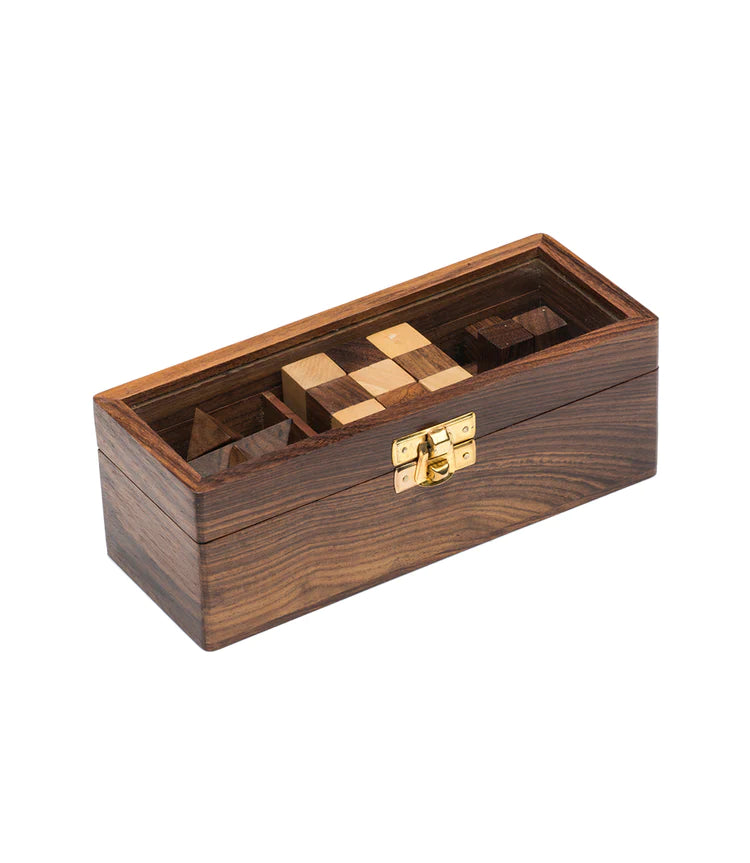 Geometric Puzzle Fame Trio Set