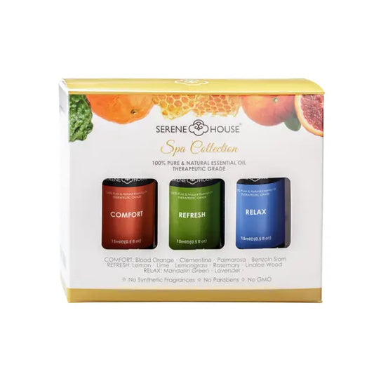 Spa Set - 100% Natural Essential Oil Gift Set