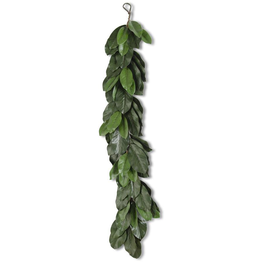 Green Magnolia Leaf Garland