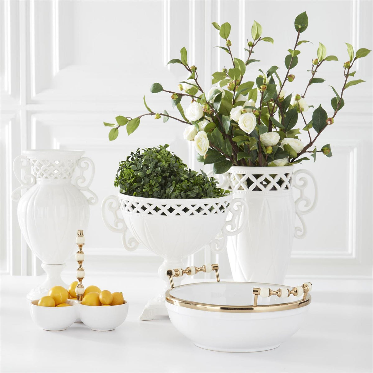 White Camellia Stem