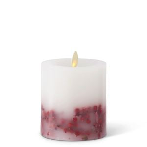 Berry Indoor Luminara Pillar Candle
