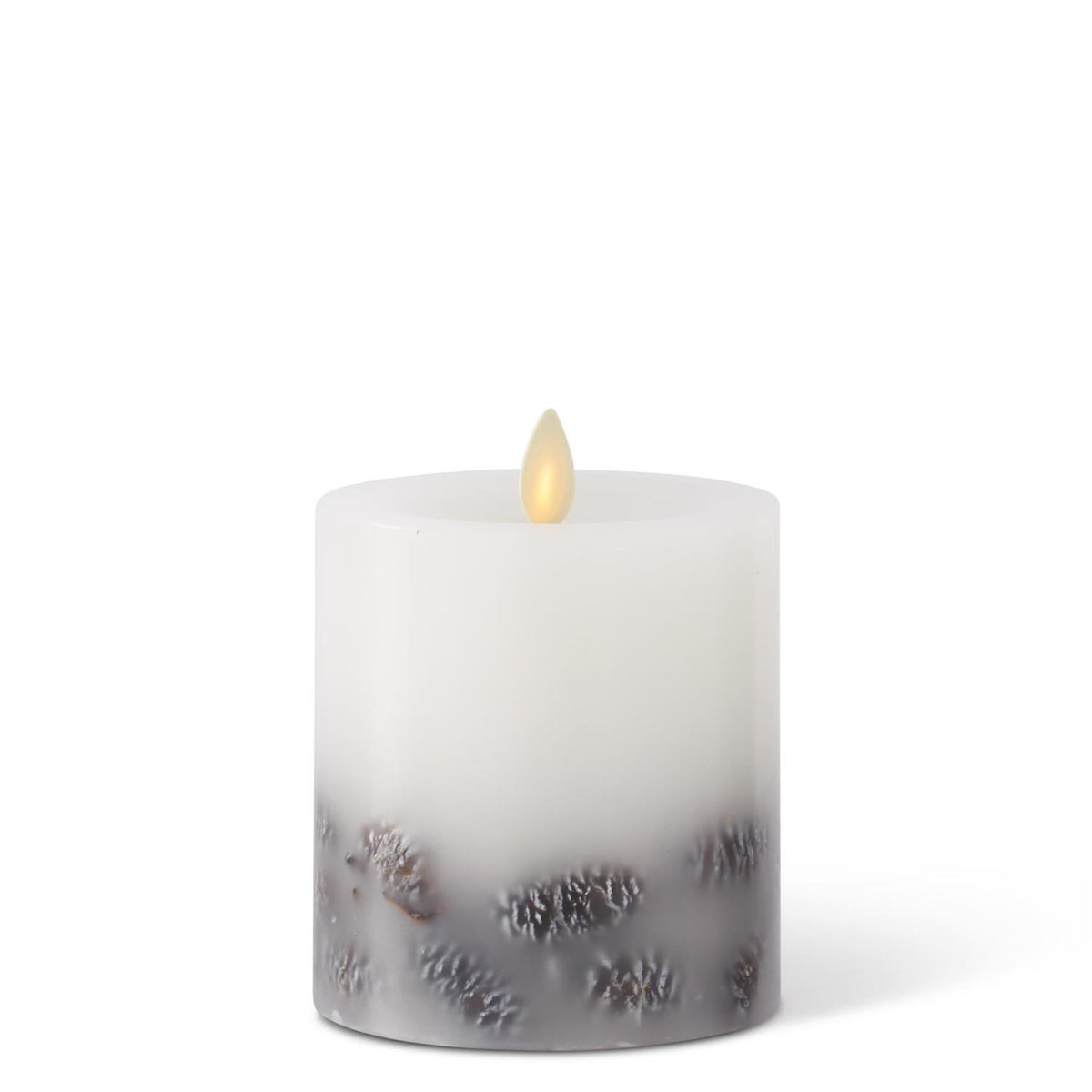 Pinecone Indoor Luminara Pillar Candle