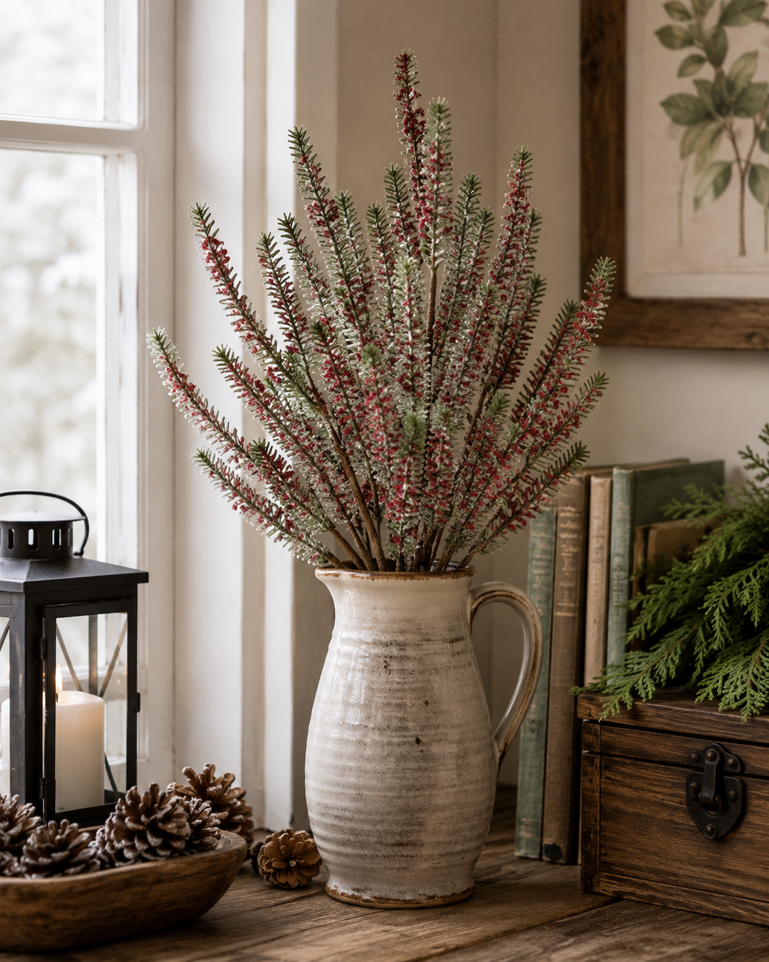 Yew Red Berry Spray