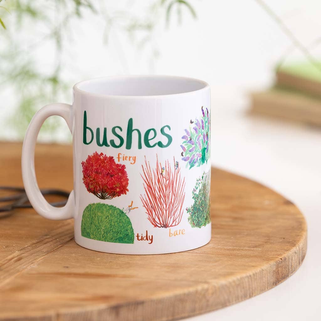 Bushes Ceramic Nature Mug