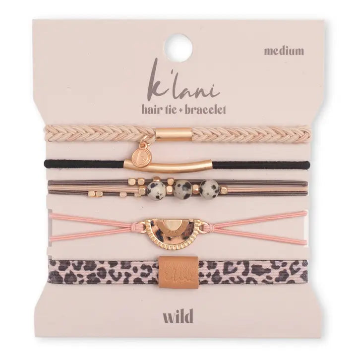 Wild Hair Tie Bracelets