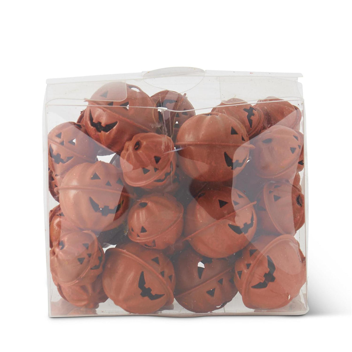 Box of 32 Orange Jack O Lantern Pumpkin Bells