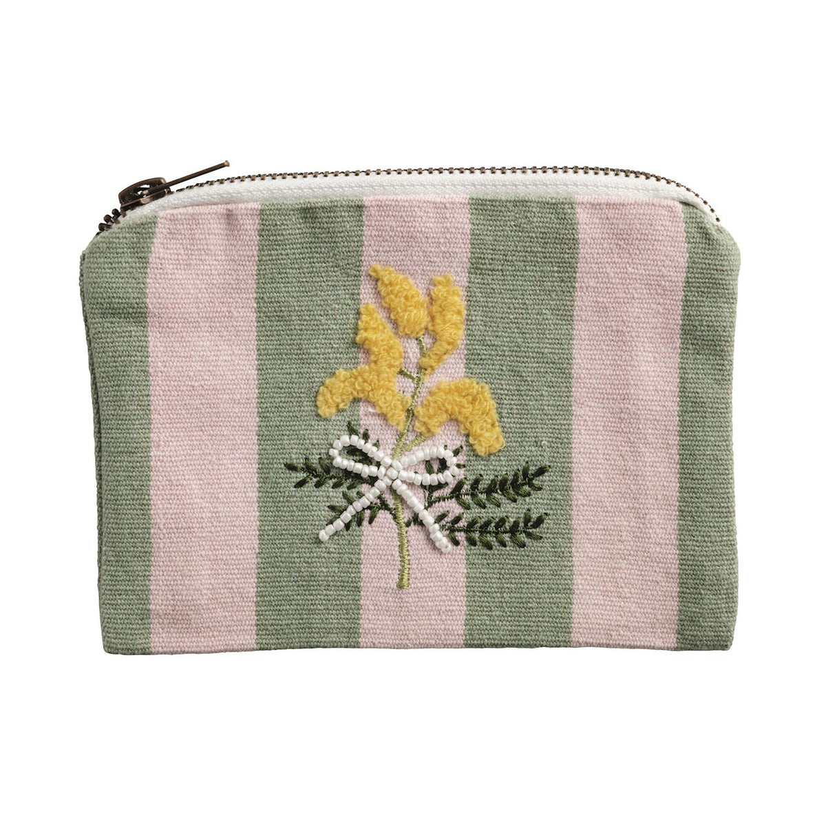 Embroidery Zipper Pouch