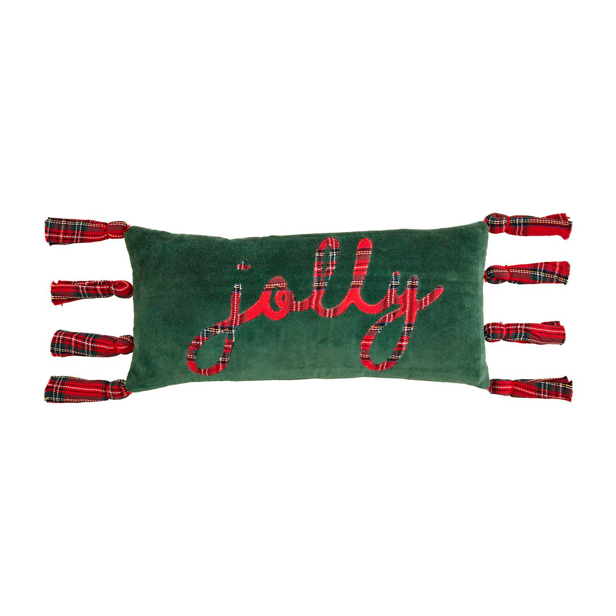 Tartan Tassel Pillow