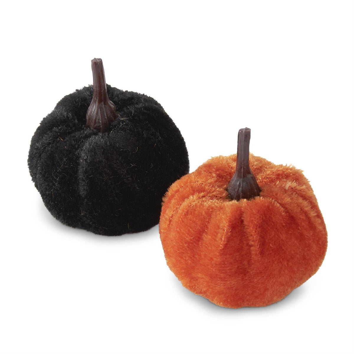 Craft Bag of Mini Black and Orange Pumpkins