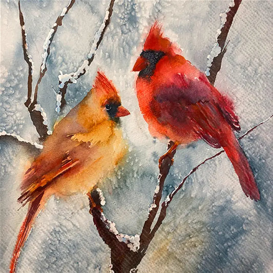 Cardinal Decorative Paper Napkins Pack of 20