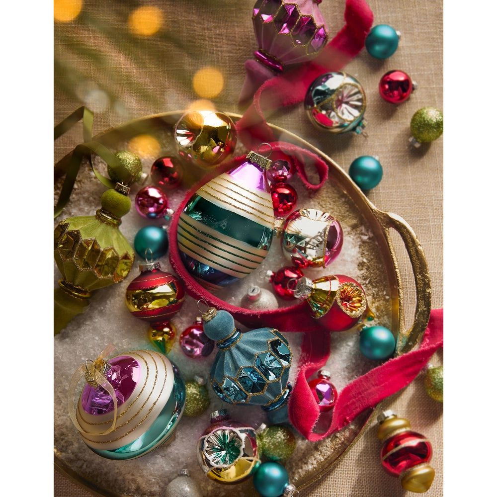 2" Box of Vintage Ornaments