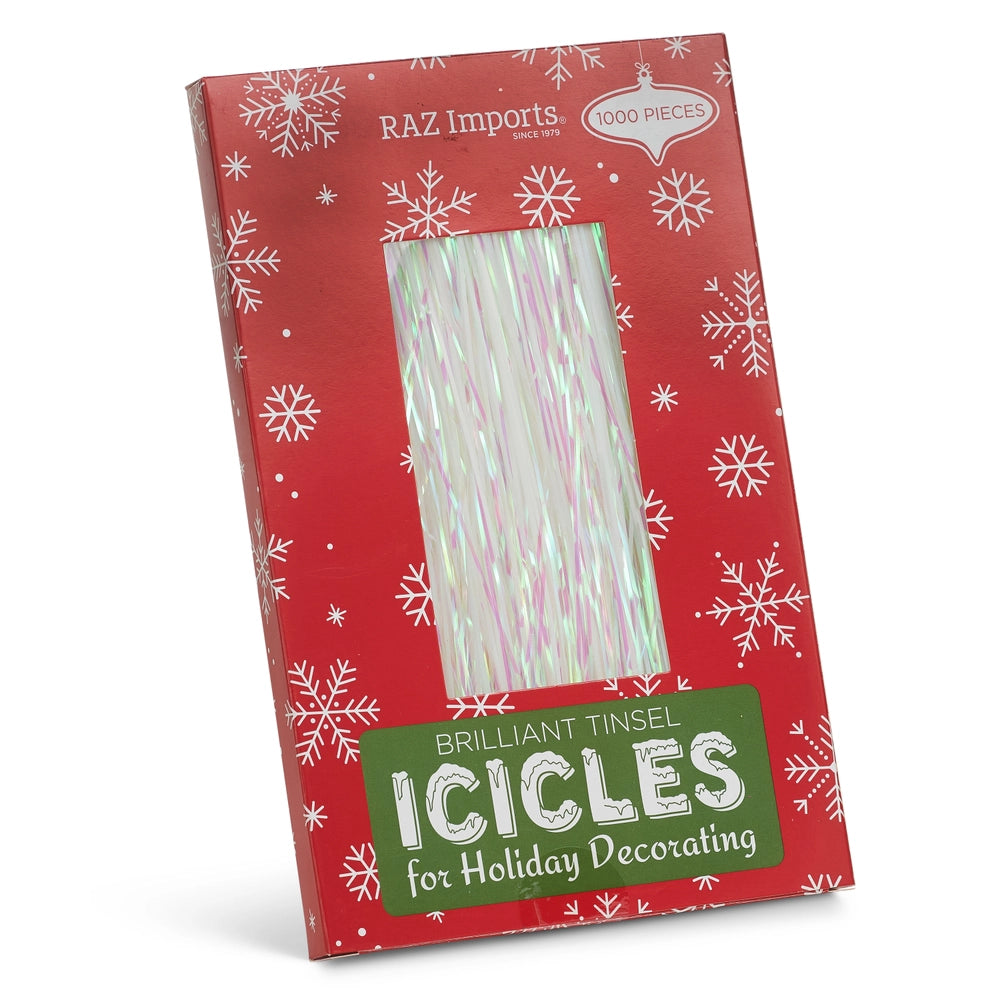 18.5" Boxed Tinsel Strands