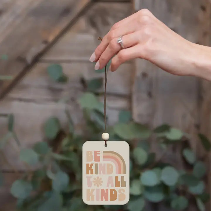 Be Kind To All Kinds Car Air Freshener