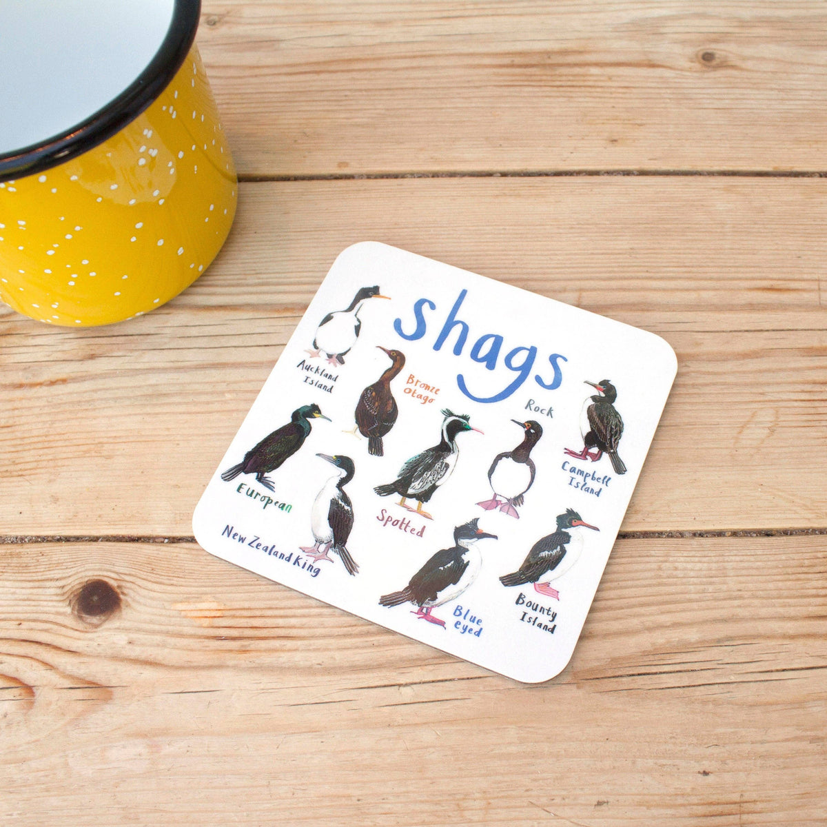 Shags Bird Coaster