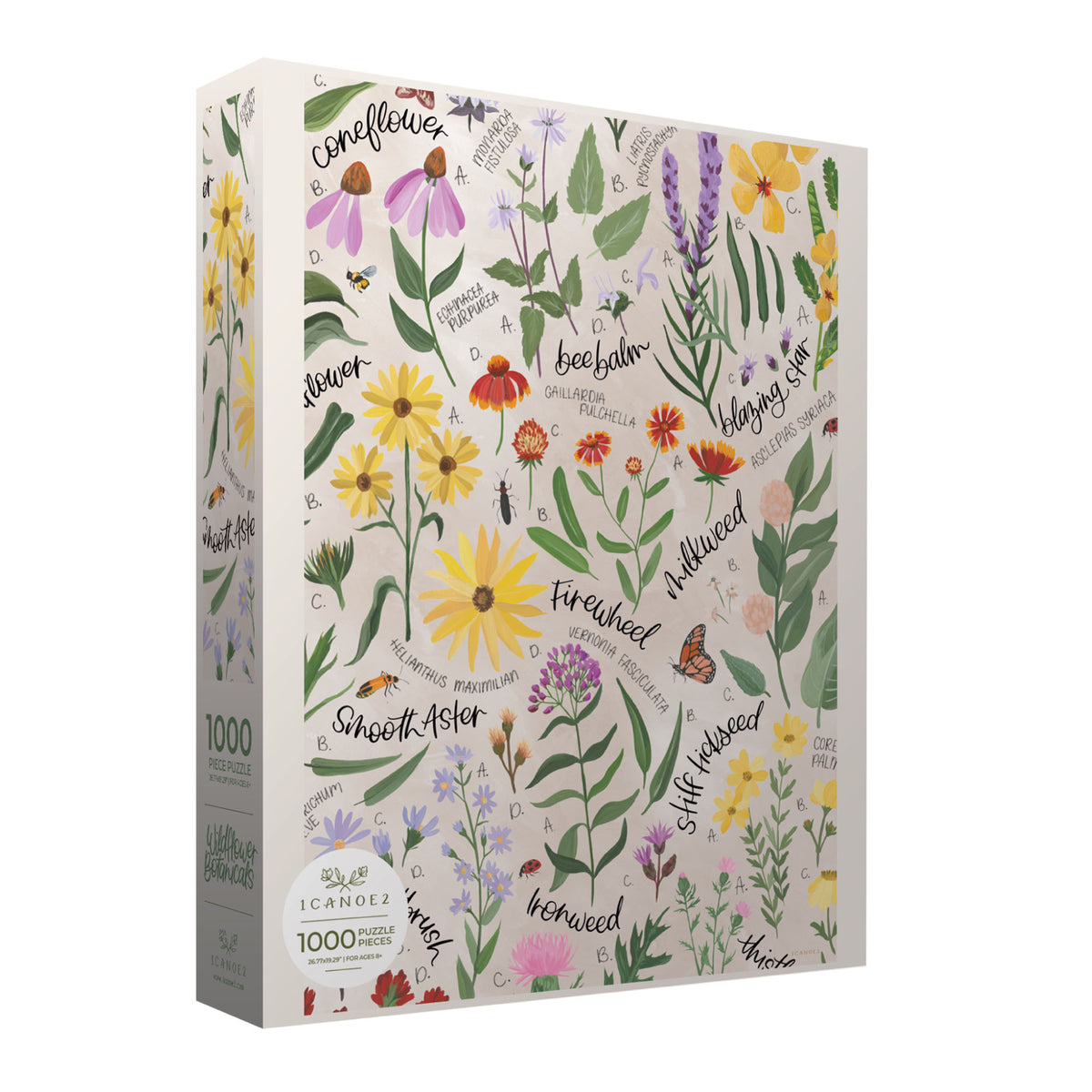 Wildflower Botanicals - 1,000 Piece Jigsaw Puzzle