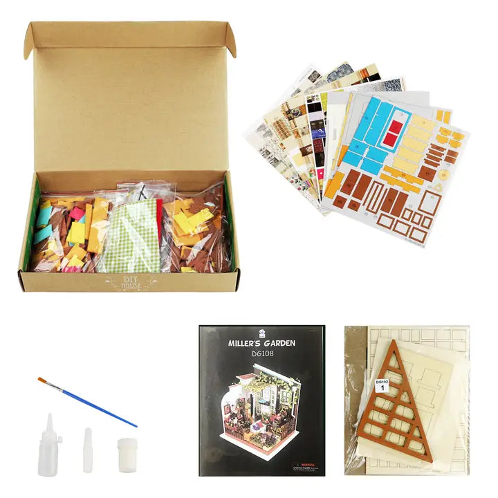 Miller's Garden DIY Mini House Kit
