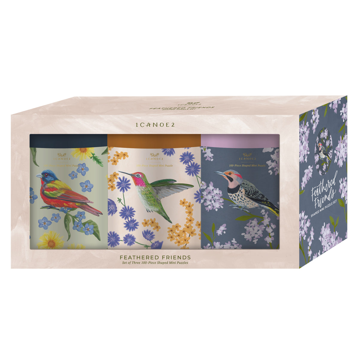 Feathered Friends - 100 Piece Birds Jigsaw Puzzles