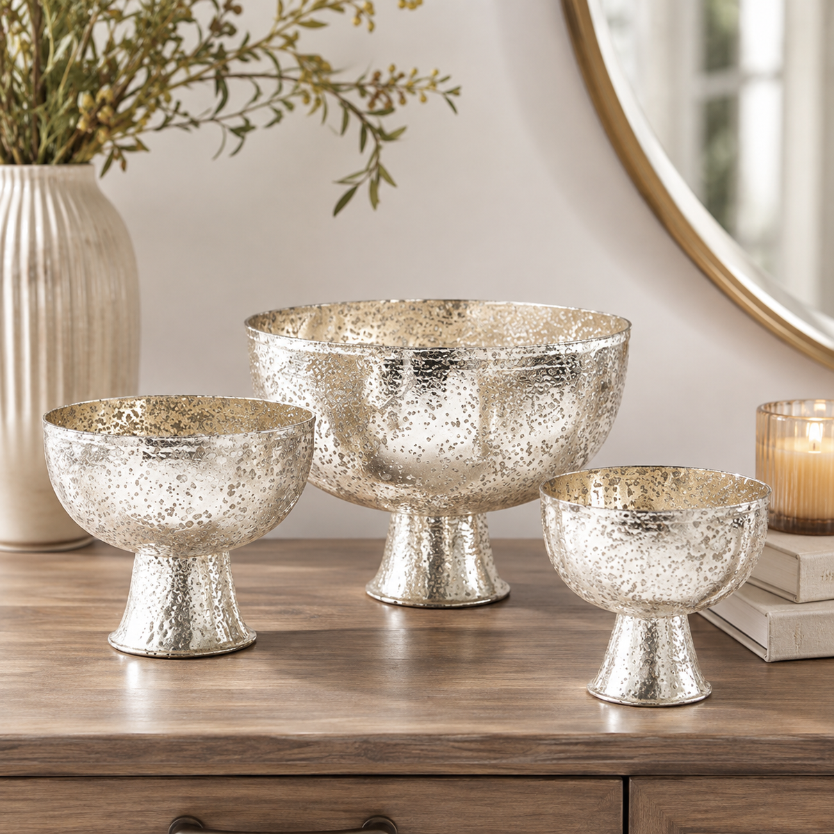 Silver Stacking Bowl