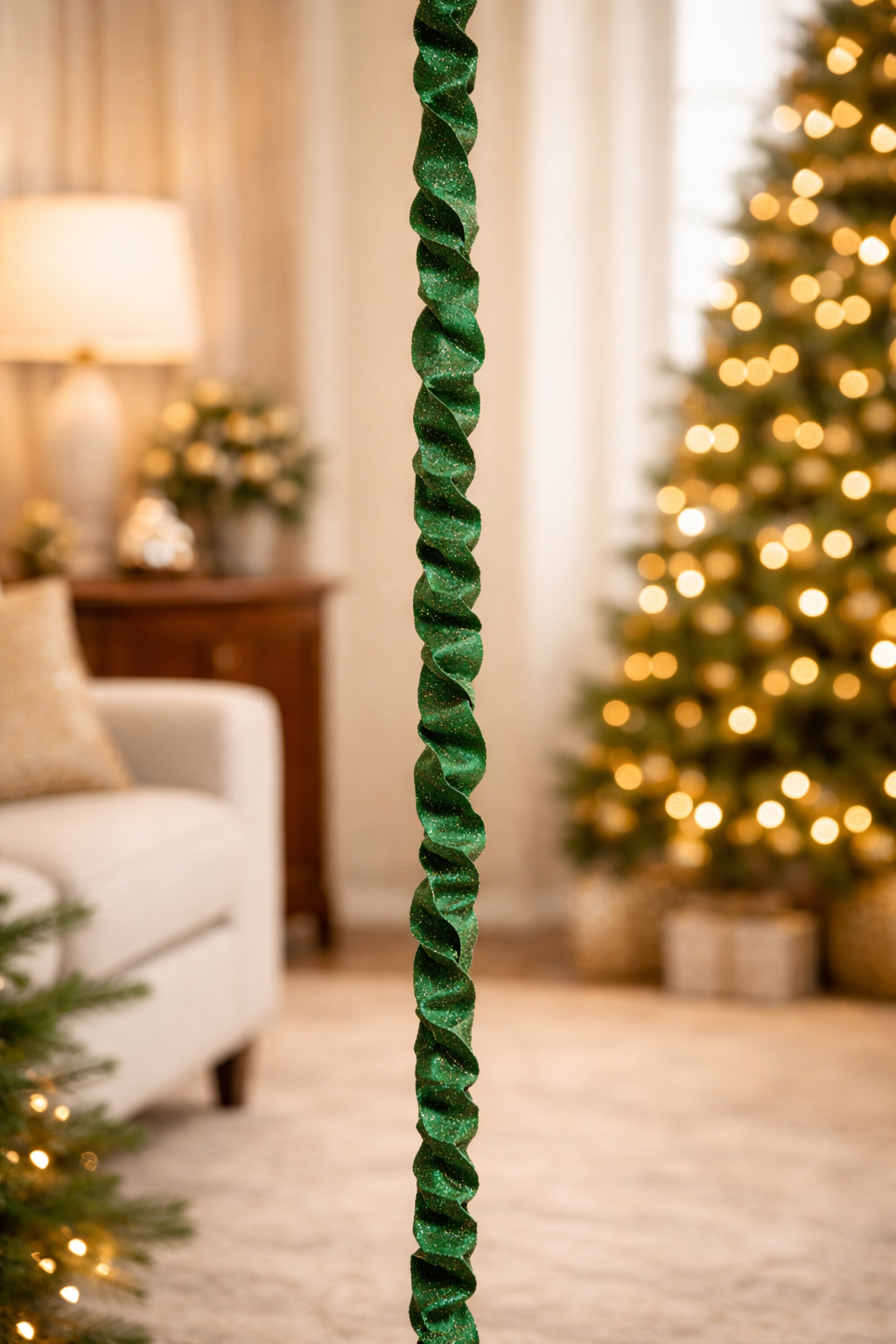 Green Twist Garland